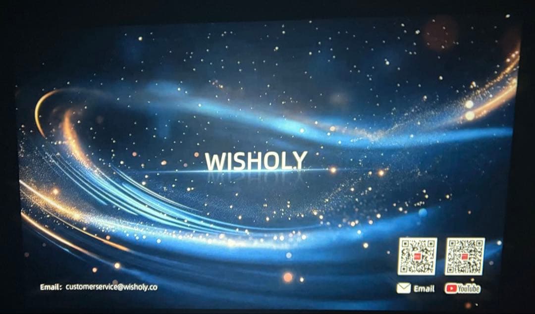 WISHOLY 4Kプロジェクター 27000LM