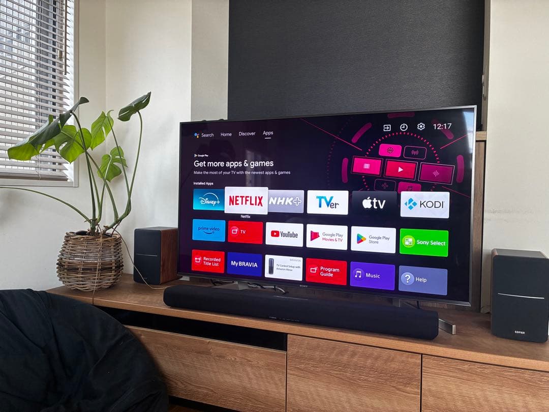 SONY 49インチ 4Kスマートテレビ KJ-49X9000F