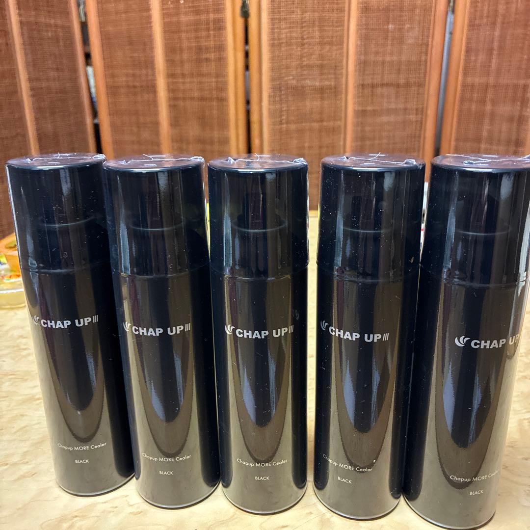 CHAP UP II ヘアスプレー ブラック 5本セット