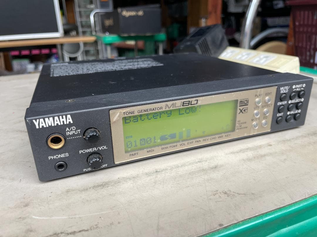 ★ 音源 モジュール ヤマハ MU80 MIDI YAMAHA