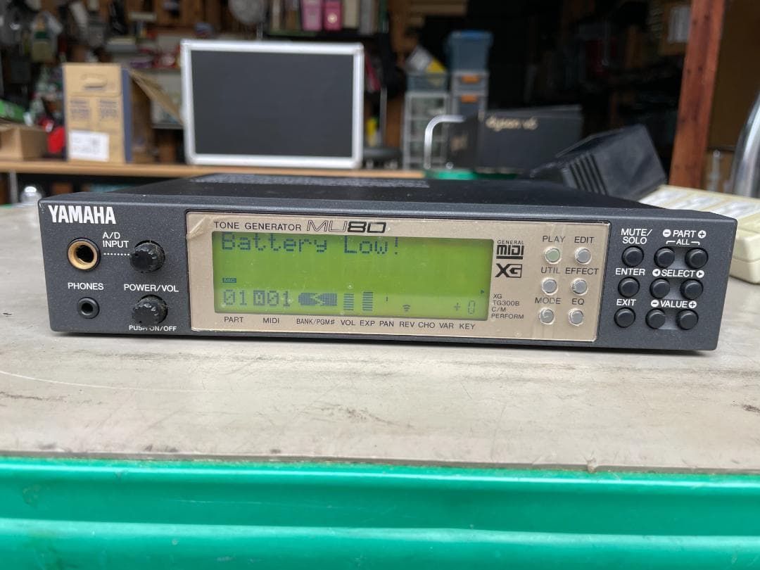 ★ 音源 モジュール ヤマハ MU80 MIDI YAMAHA