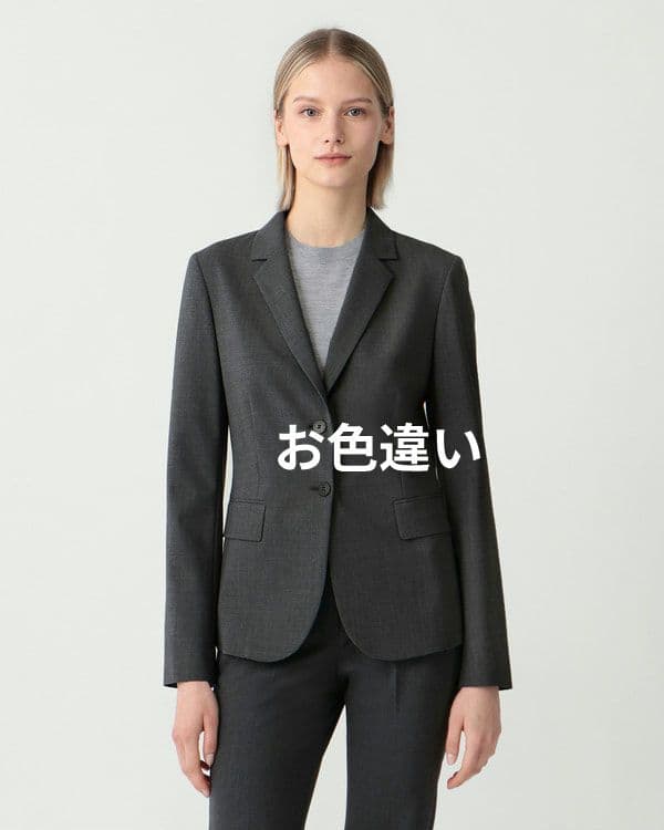 新品*定価5.5万 セオリー上質テーラードジャケット ネイビー 4