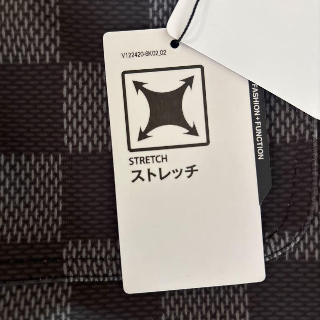 V12 ゴルフ用レディーススカート　ブラック