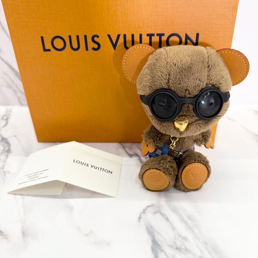 【新作即納】新品未使用 ルイヴィトン バッグチャーム・LV ルイ ベア ブラック