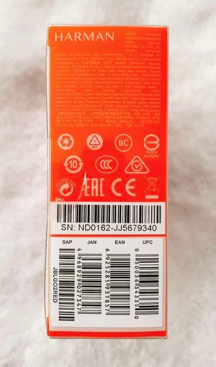 【新品/未使用】JBL GO 2@RED