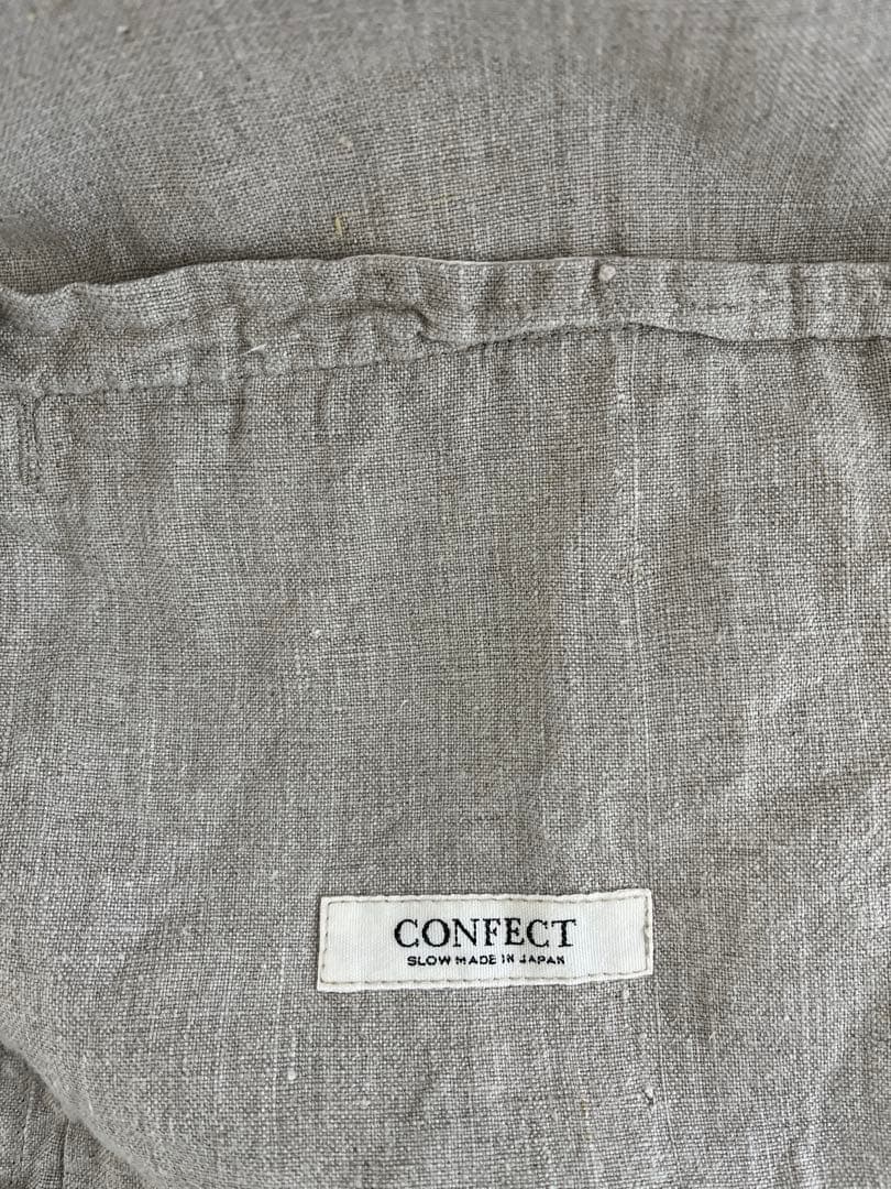 【美品】nest Robe CONFECT ブラックリネン クック ジャケット