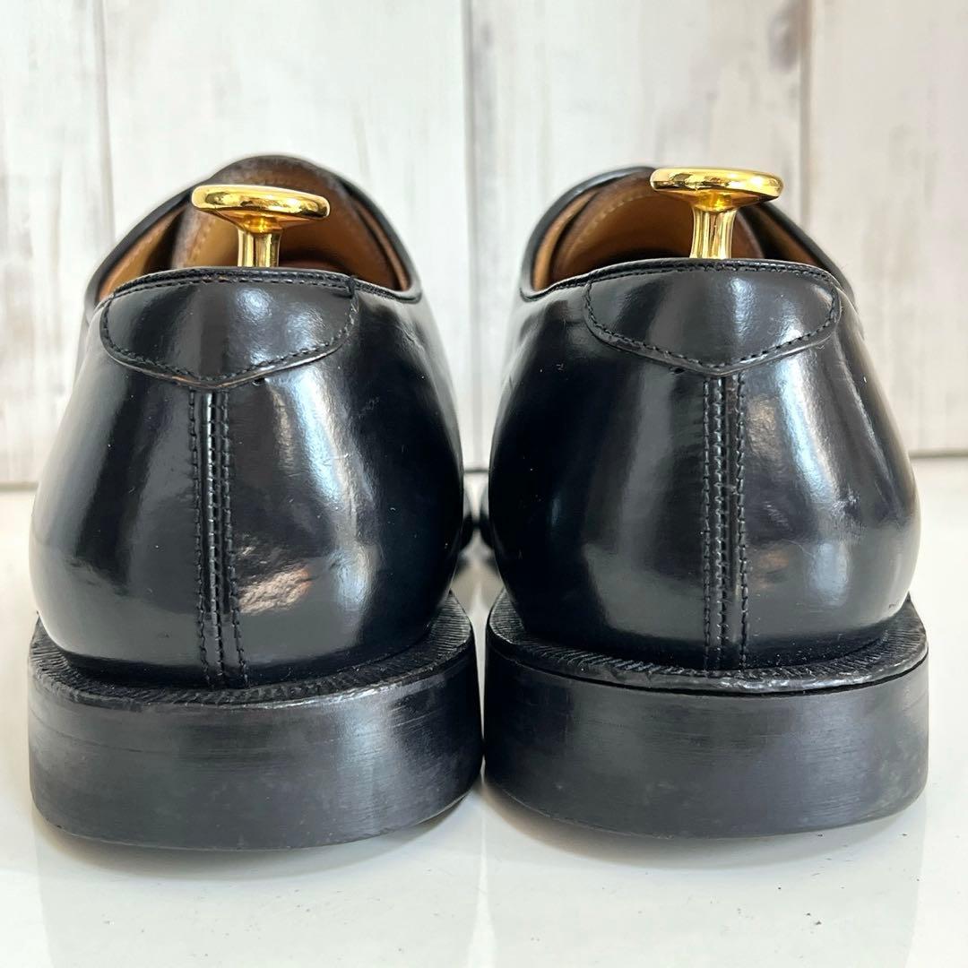 【美品】REGAL リーガル 26.5 プレーントゥ 2504 レザー 黒