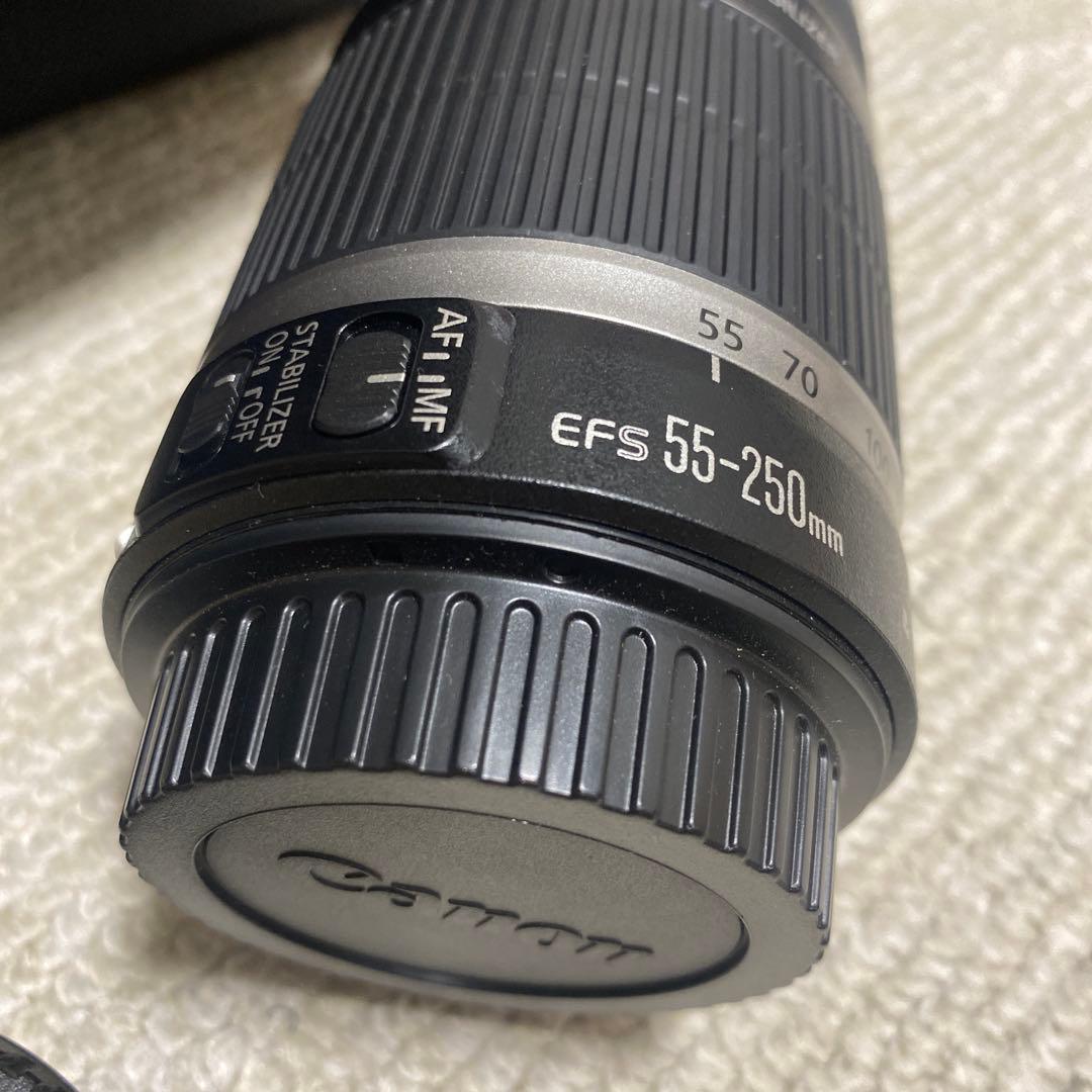 Canon EFS 55-250mm レンズ
