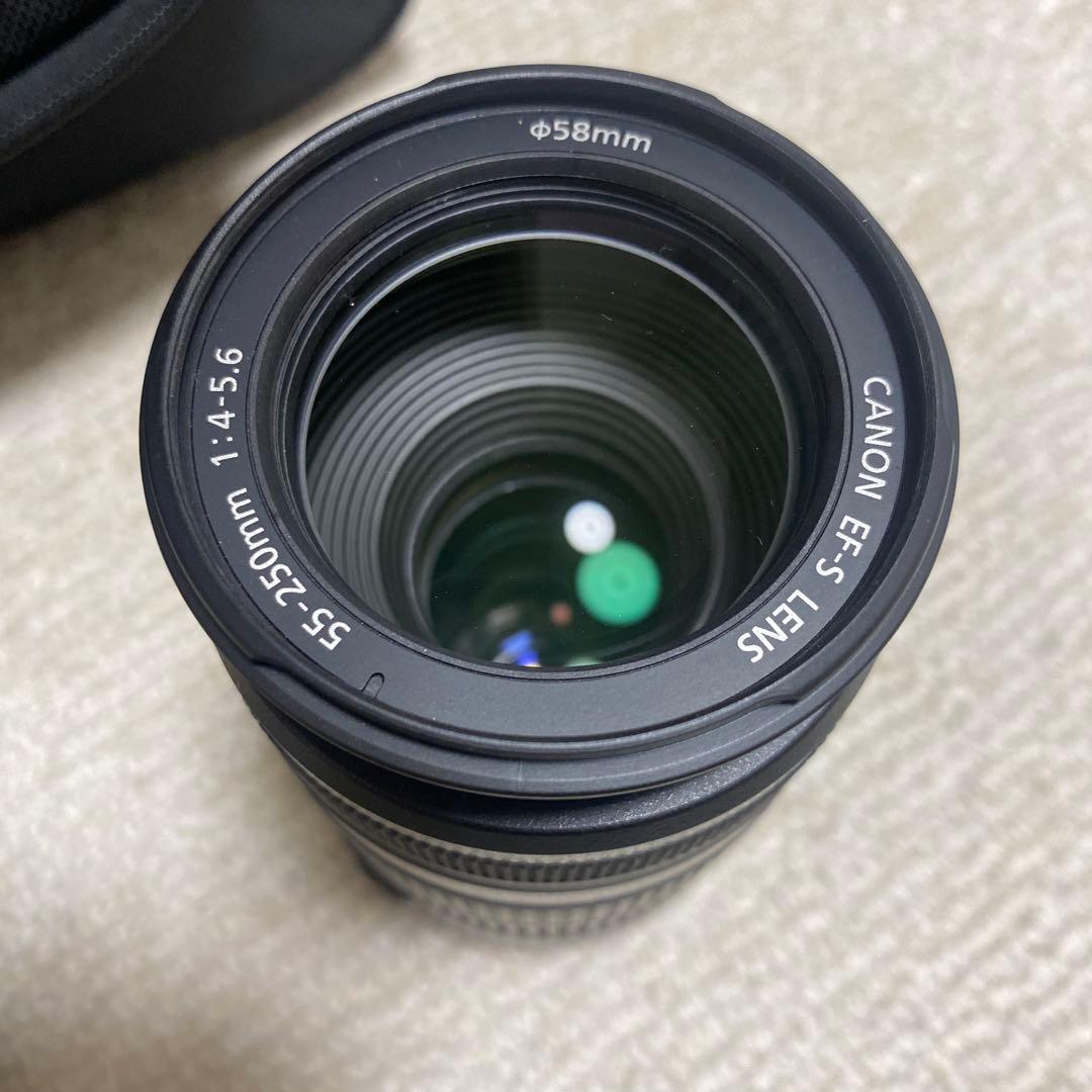 Canon EFS 55-250mm レンズ