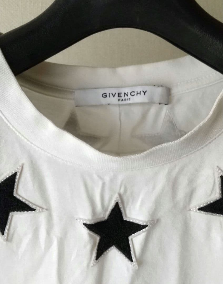 ジバンシー ホワイト スター Tシャツ