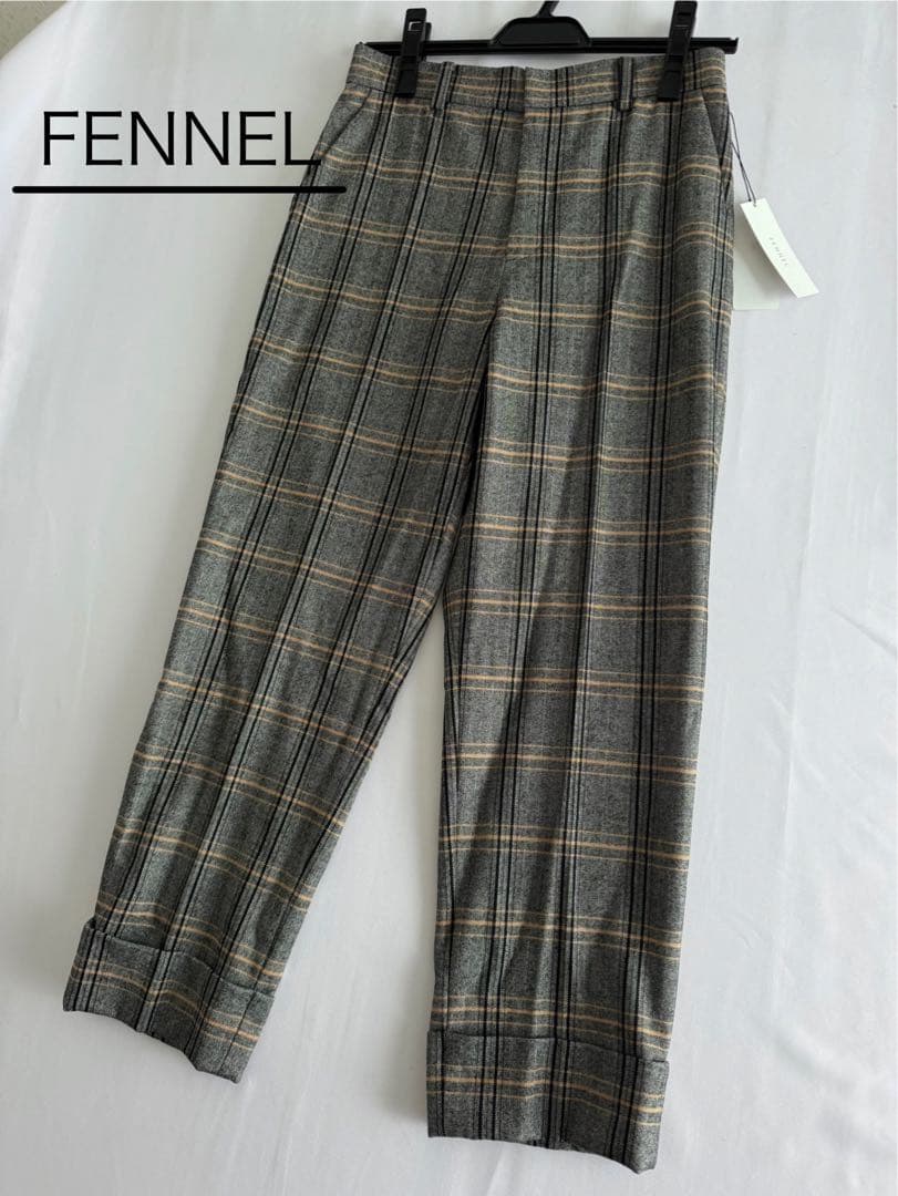 syuukka◆定価19800円◆新品タグ付◆ヤマダヤ 起毛チェックパンツ