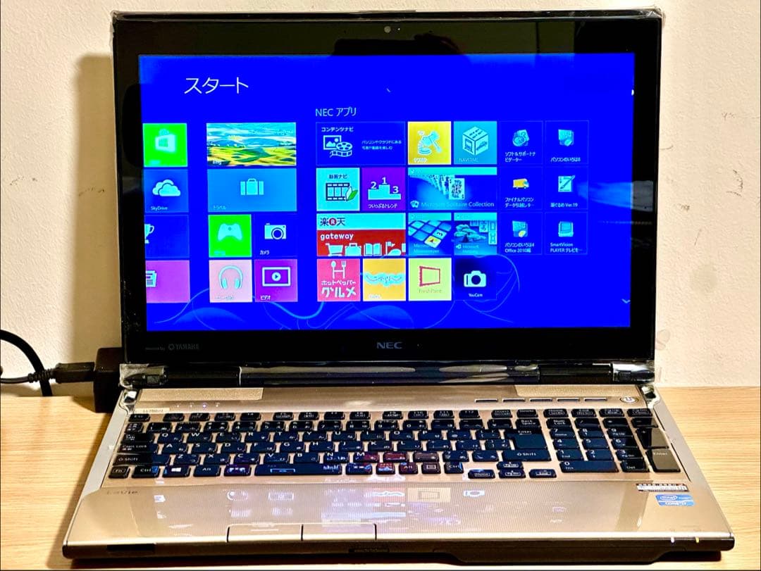 【美品】NEC LaVie Core i7 タッチパネル 15.6インチ PC