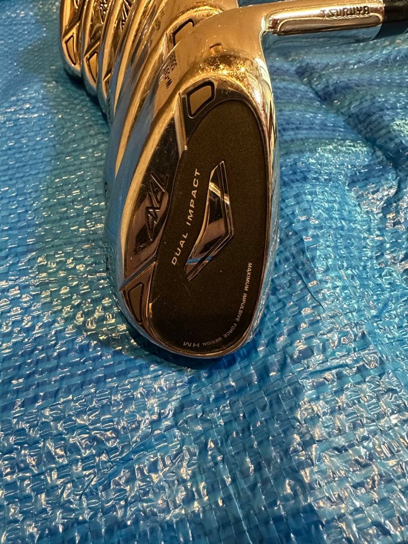 komekko　H-BRID レッドキャディバッグ+ゴルフセット