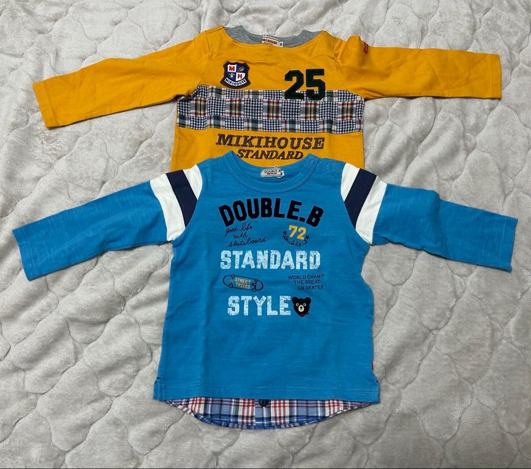 ミキハウス 90㎝４点セット（未使用）