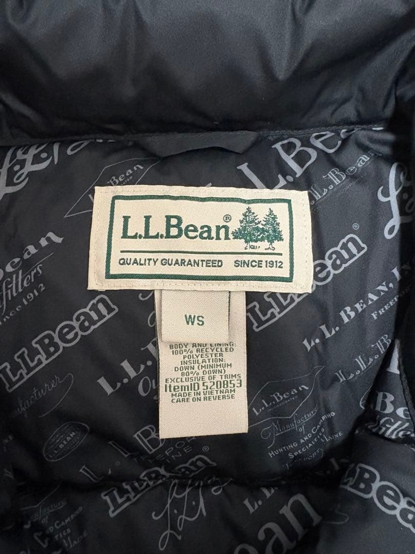90s美品✨L.L.Bean ダウンジャケット 黒 S