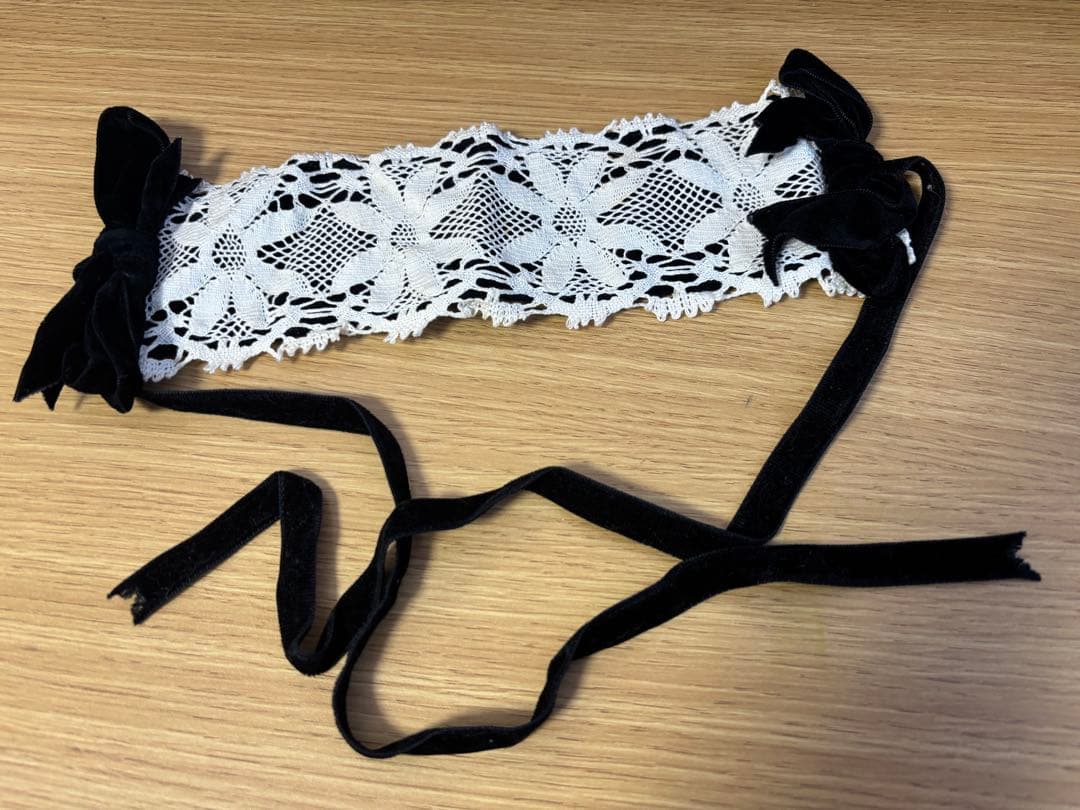 Innocent World ヘッドドレス黒×白