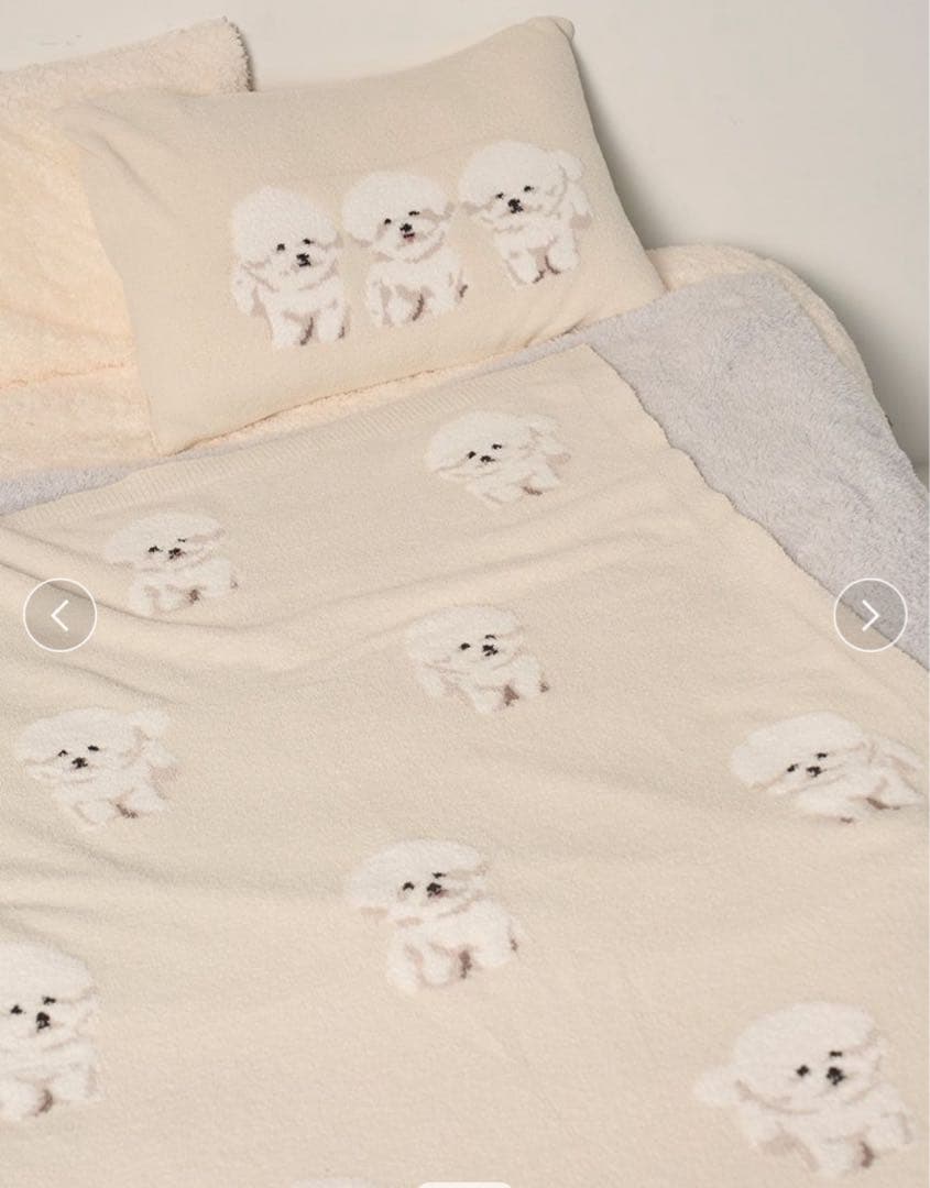 ジェラートピケ 【Sleep】ビジョンフリーゼ　ブランケット&ピローケース