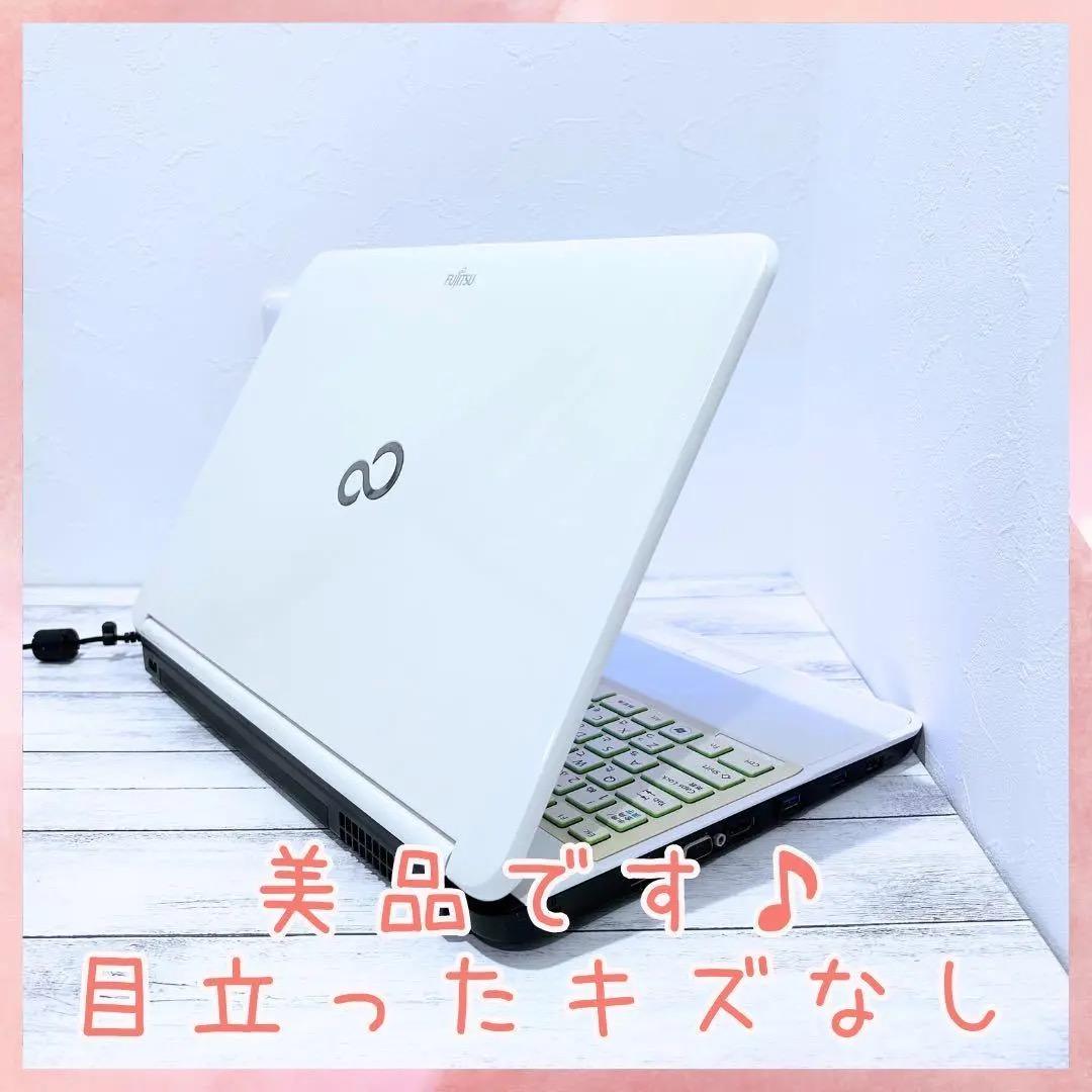 【美品❤️】HDD640GBカメラ内蔵の東芝ノートパソコン/動作良好♪ブルーレイ