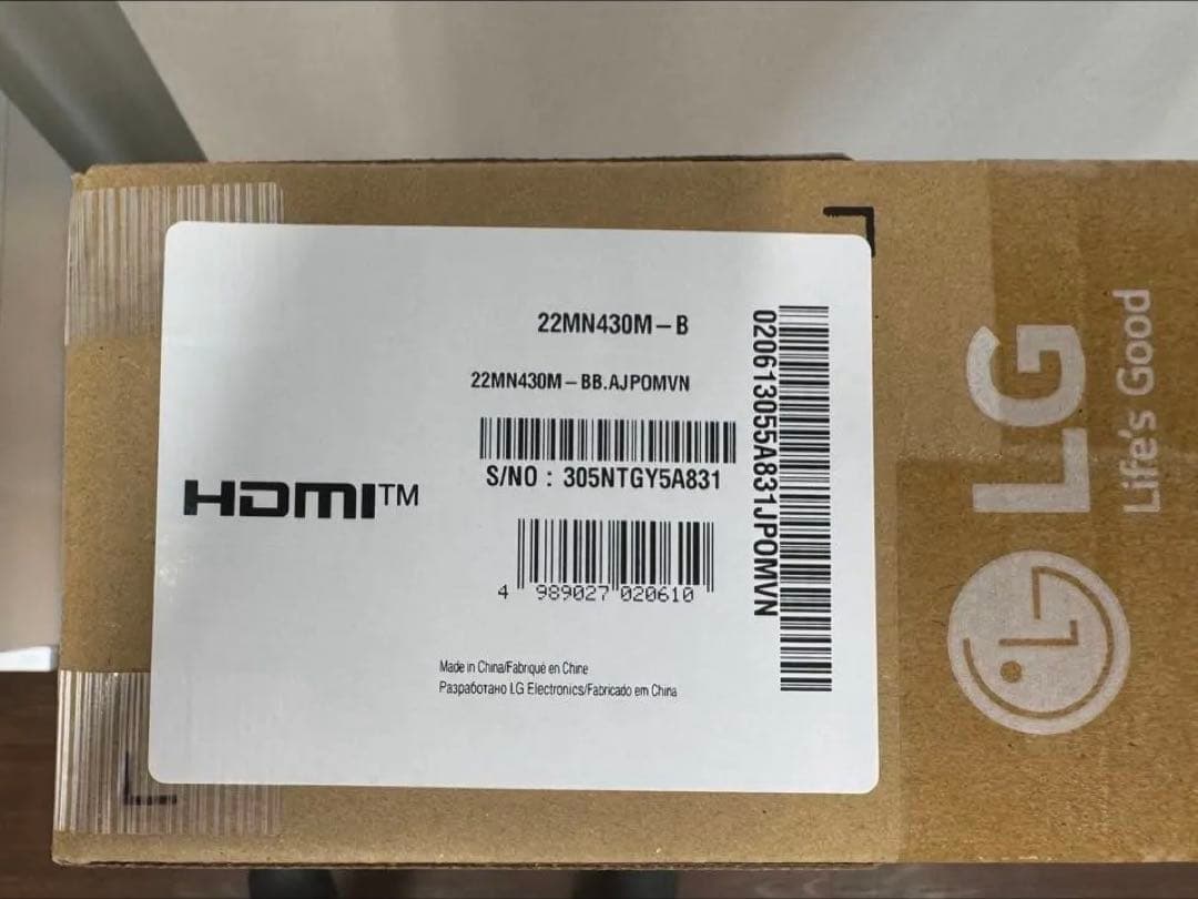 【Bris】LG 22MN430M-B 21.5インチ フルHD