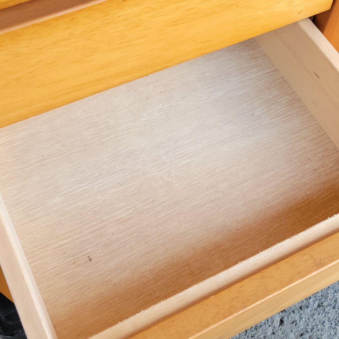 maruni マルニ木工 電話台 FAX台 キャビネット 収納付き 幅61cm