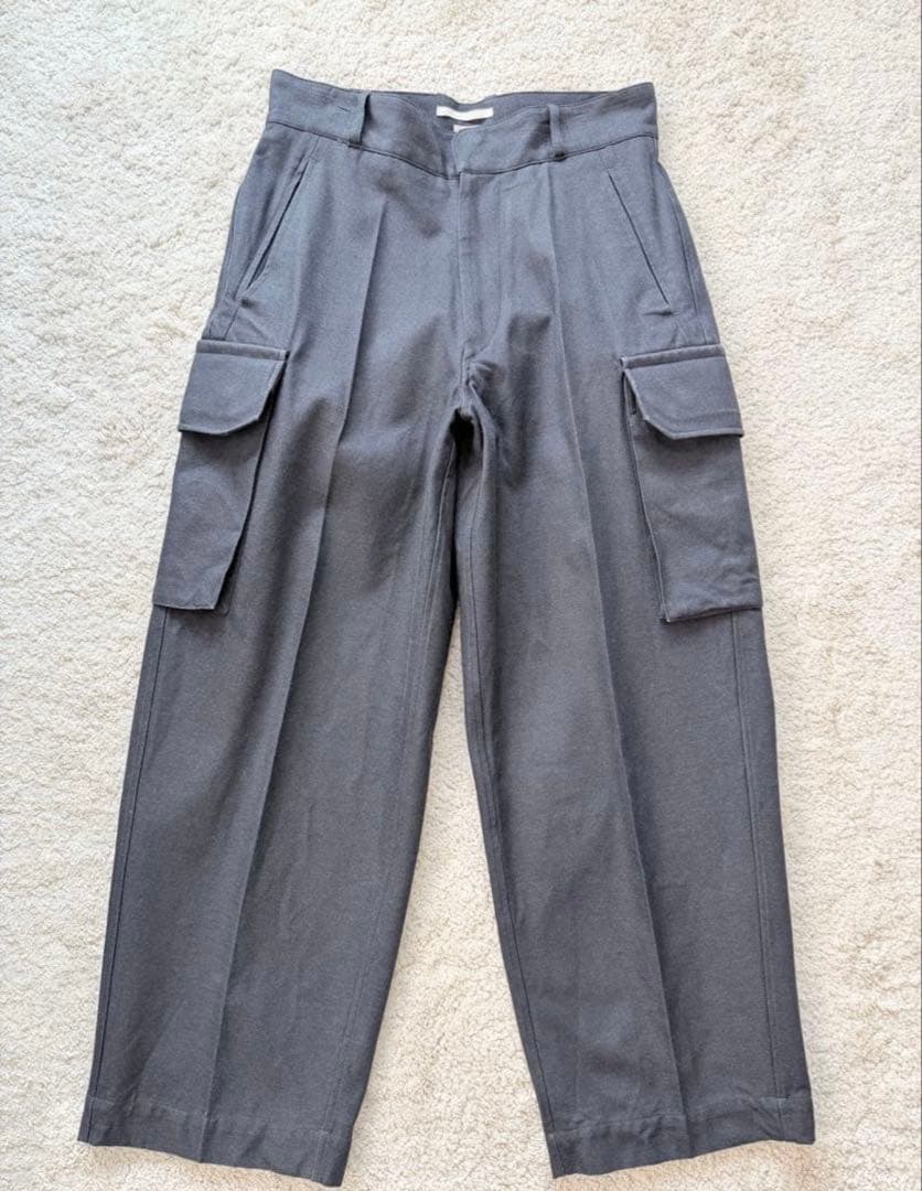 パンツ blurhms Drill Chambray SuperWide6PSlacks
