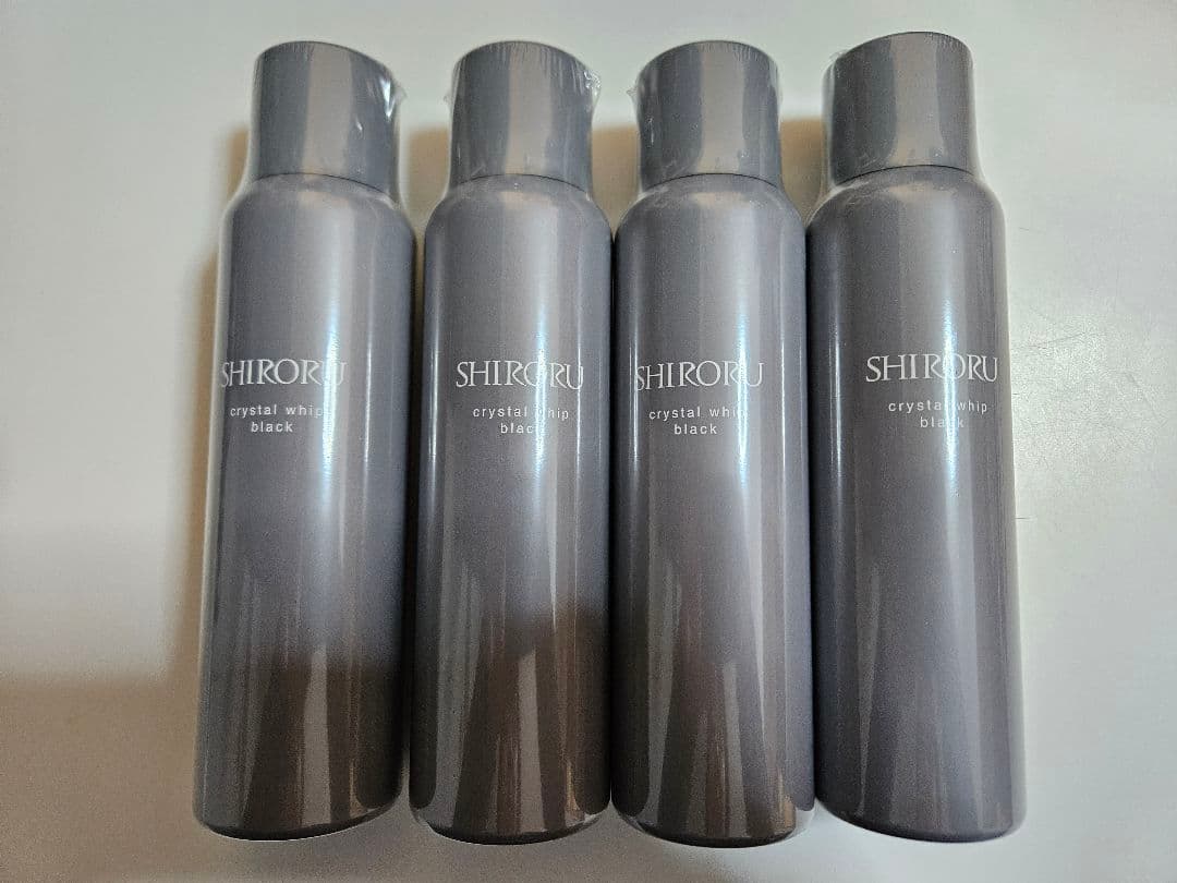 SHIRORU crystal whip black 4本セット