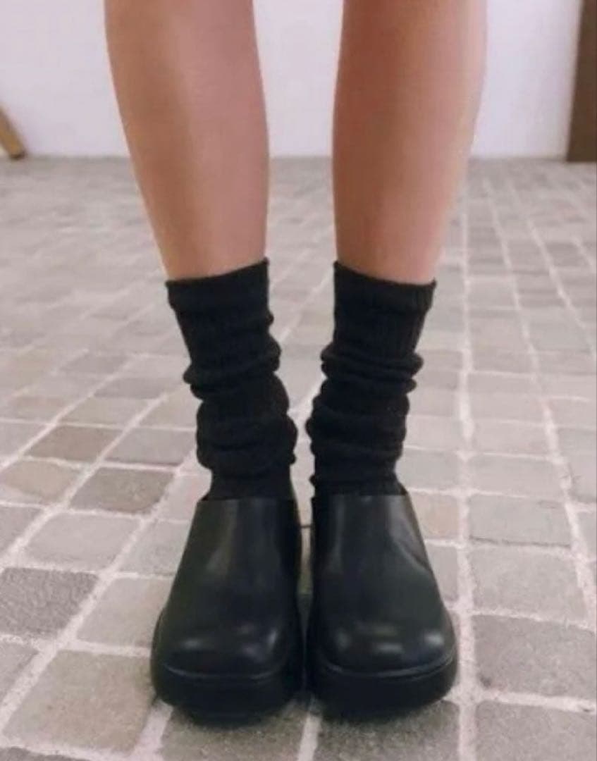 TODAYFUL Volume Sole Sabot ボリュームソール サボ 黒