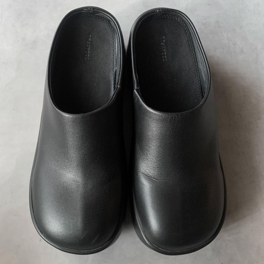 TODAYFUL Volume Sole Sabot ボリュームソール サボ 黒