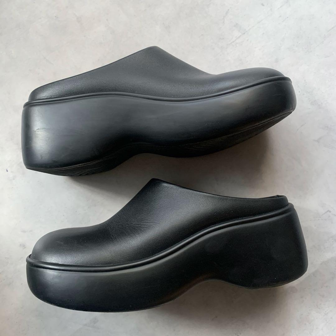 TODAYFUL Volume Sole Sabot ボリュームソール サボ 黒