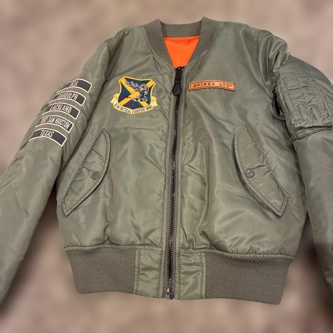 AVIREX　U.S. Air Force MA-1 フライトジャケット　L