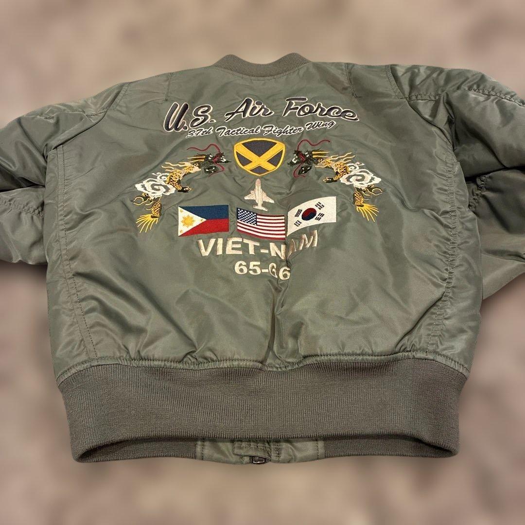 AVIREX　U.S. Air Force MA-1 フライトジャケット　L