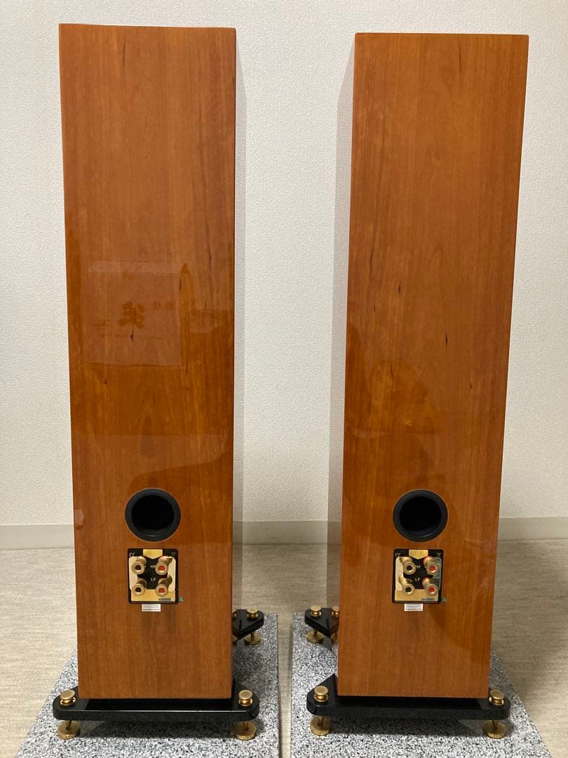 QUAD 22L2 (チェリー)ペア　トールボーイスピーカー