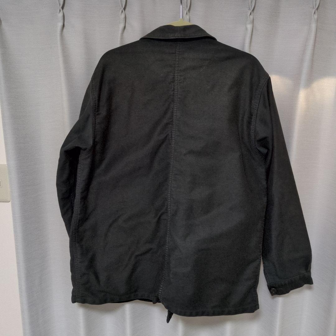 Le Sans Pareil ブラックモールスキン ダブルブレステッドジャケット