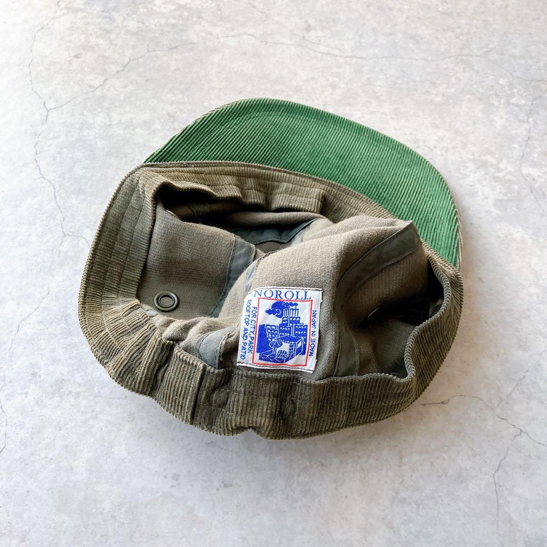 NOROLL HONK CAP コーデュロイ キャップ オリーブ ノーロール