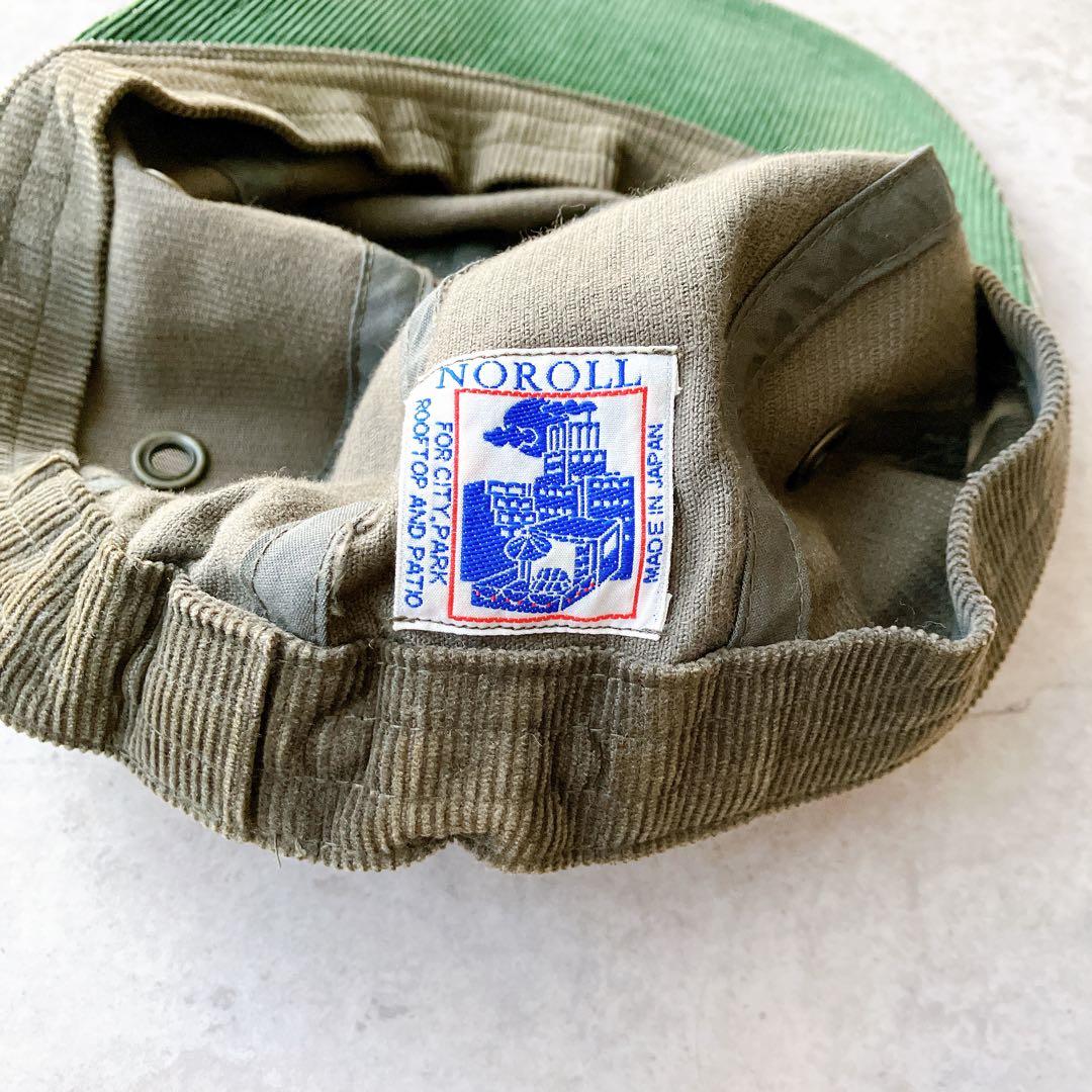 NOROLL HONK CAP コーデュロイ キャップ オリーブ ノーロール