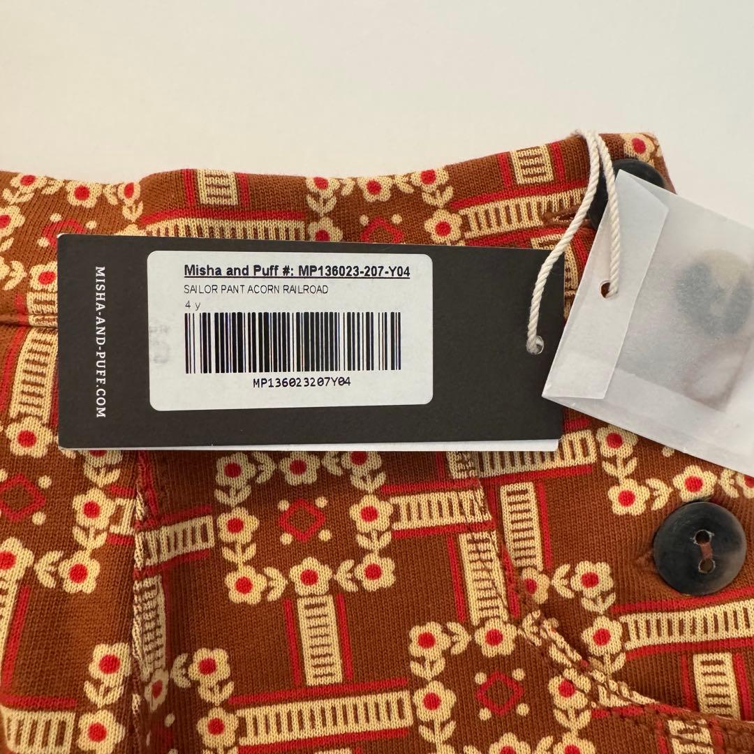 Misha and Puff 花鉄 Sailor Pants 4y 新品