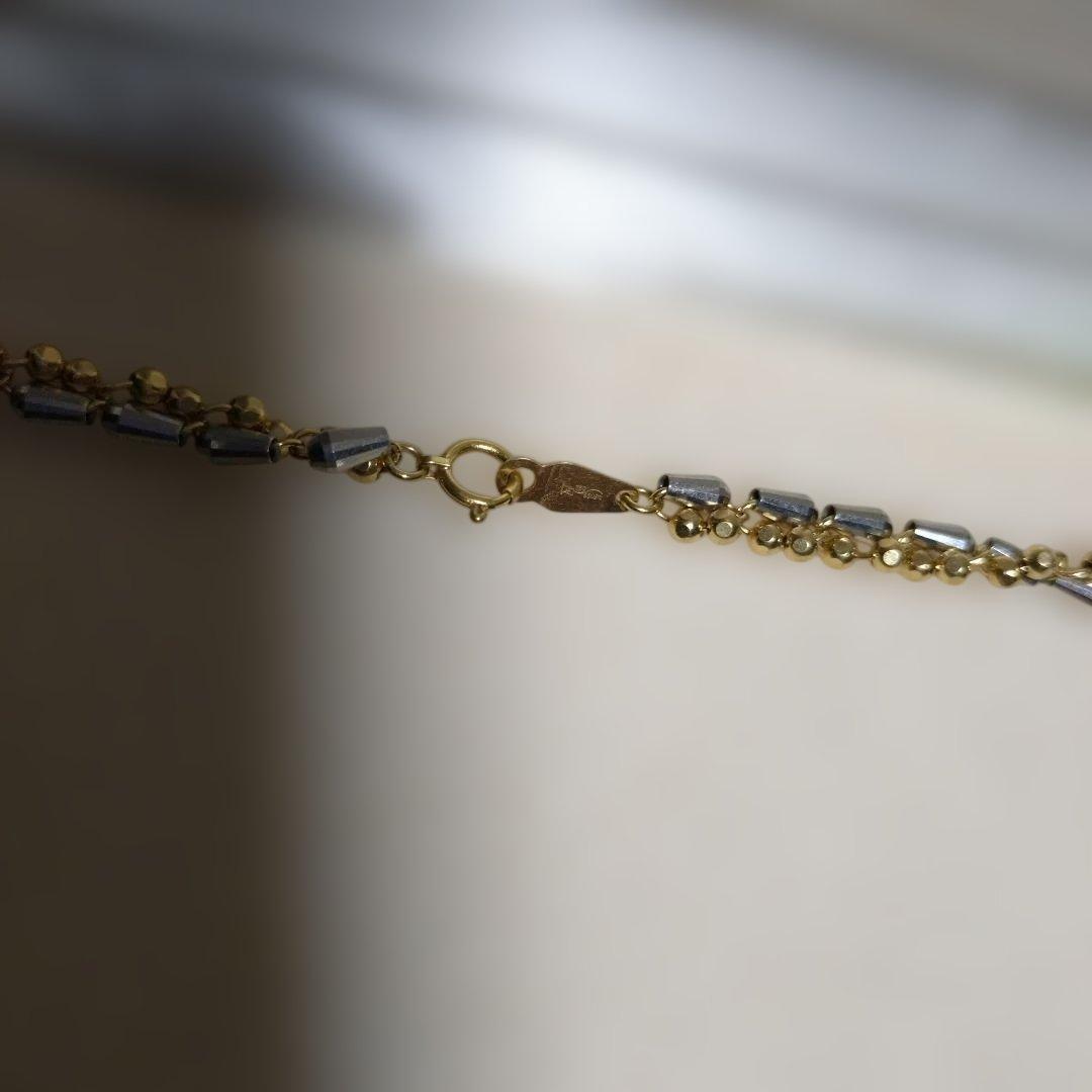 750 850PL刻印　コンビデザインネックレス