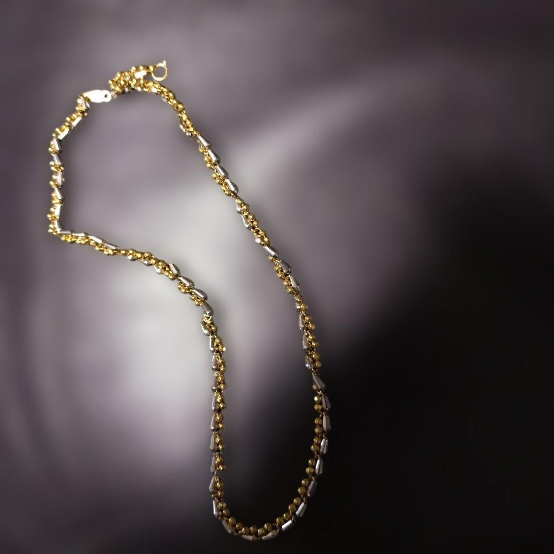 750 850PL刻印　コンビデザインネックレス