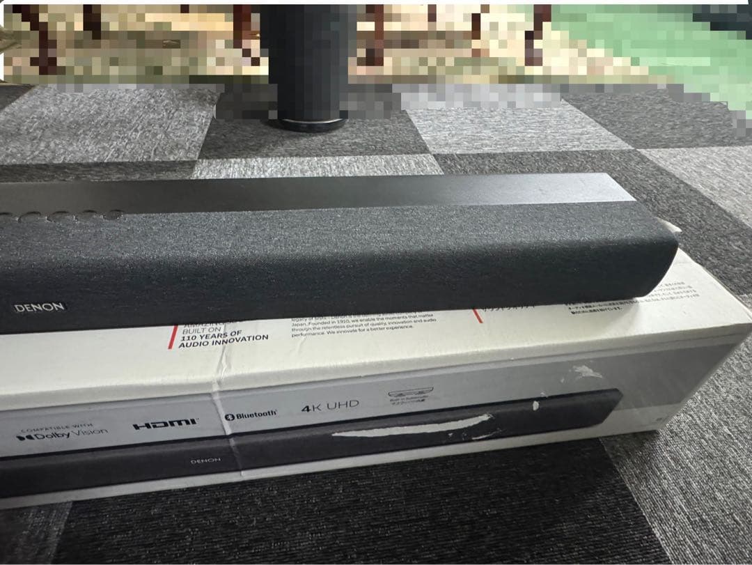 【美品】DENON DHT-S217 サウンドバー デノン　2022年製