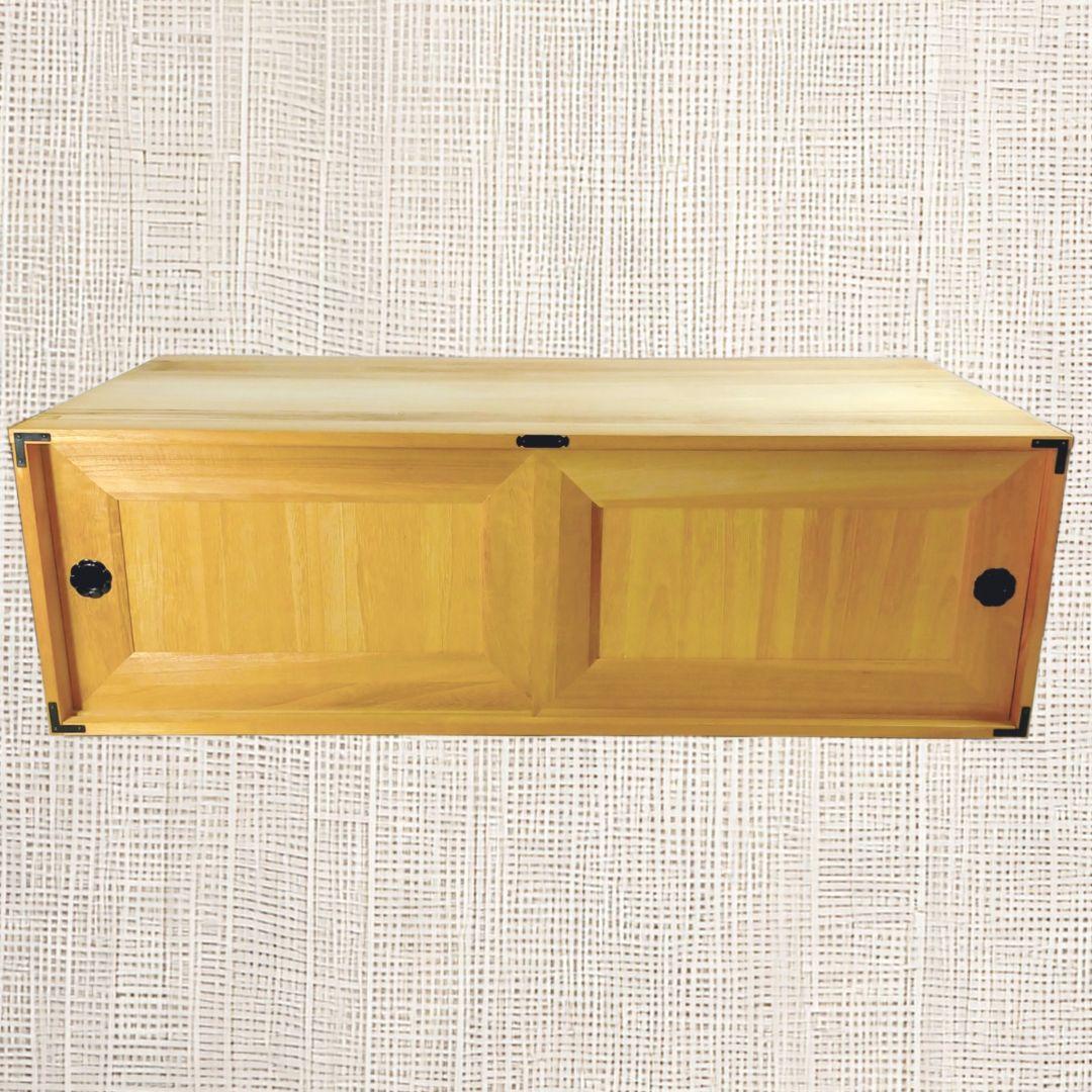 ヴィンテージ 桐箪笥 天然木 整理箪笥 引き戸収納 木製 和タンス チェスト①