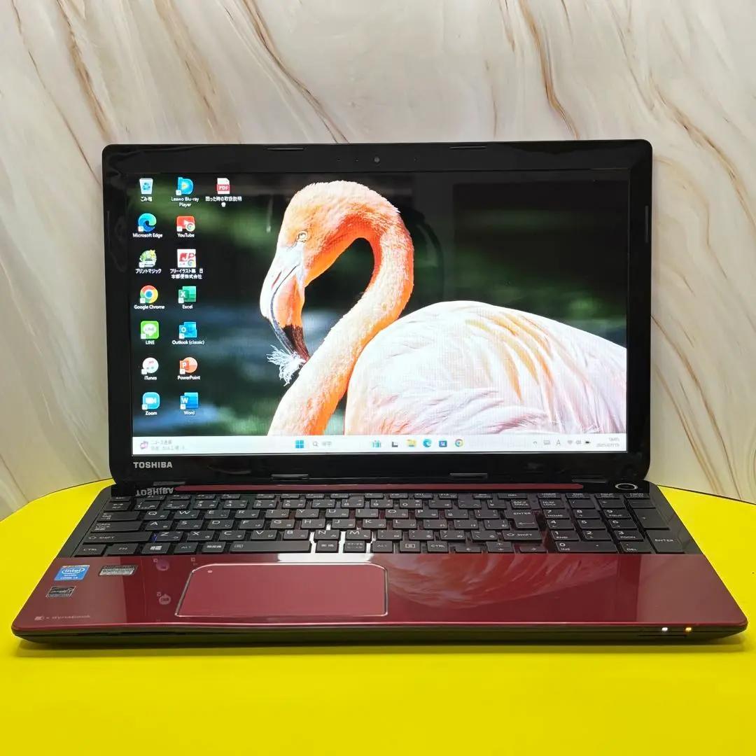 【Office2021付】東芝 ★Win11Pro★爆速SSD★i3ノートPC