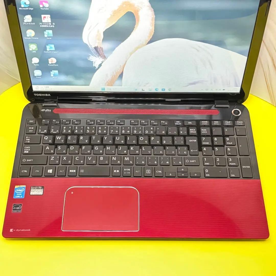 【Office2021付】東芝 ★Win11Pro★爆速SSD★i3ノートPC