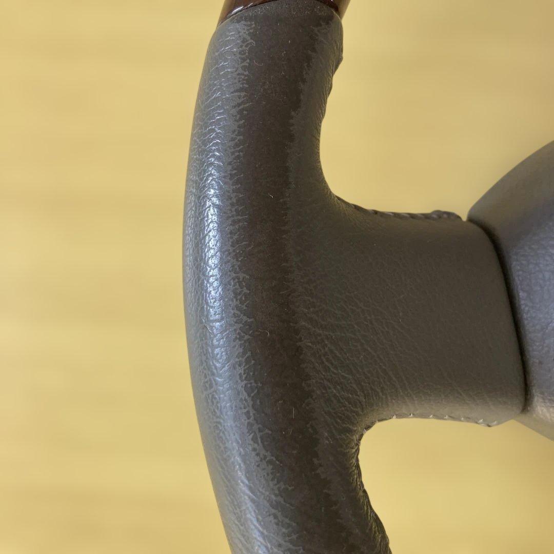 ランドクルーザー 純正 ハンドル ウッドレザー