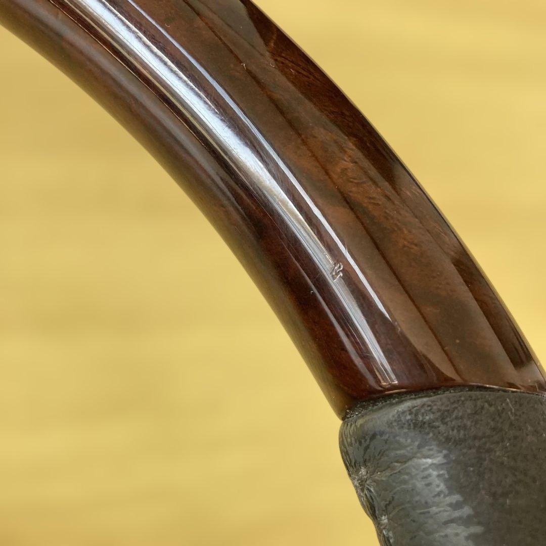 ランドクルーザー 純正 ハンドル ウッドレザー