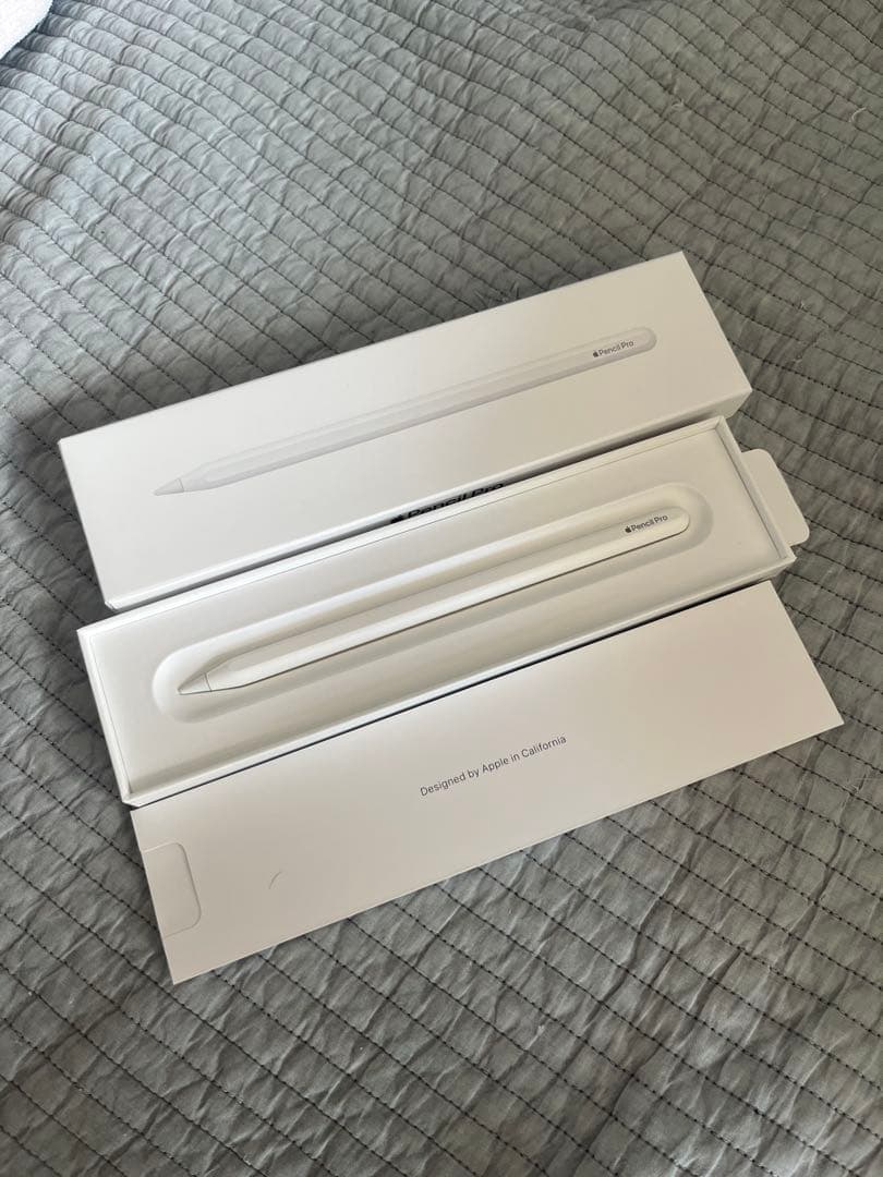 Apple Pencil Pro ホワイト 元箱付き　新品未使用