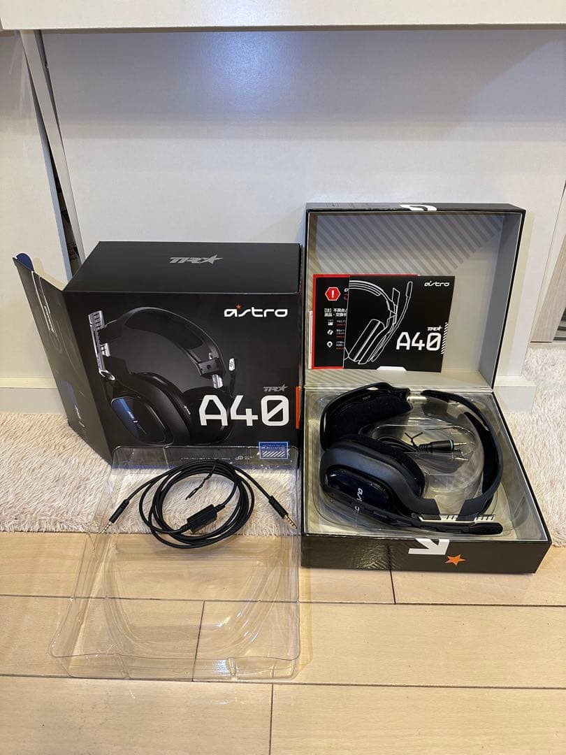 【完品】ASTRO A40ヘッドセット&MIXAMP PRO(バラ売り不可)