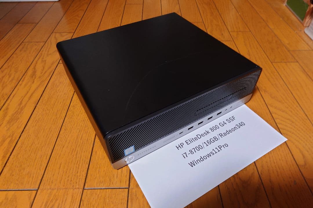 Windowsデスクトップ HP Elitedesk 800 G4 SFF win11 i7-8700