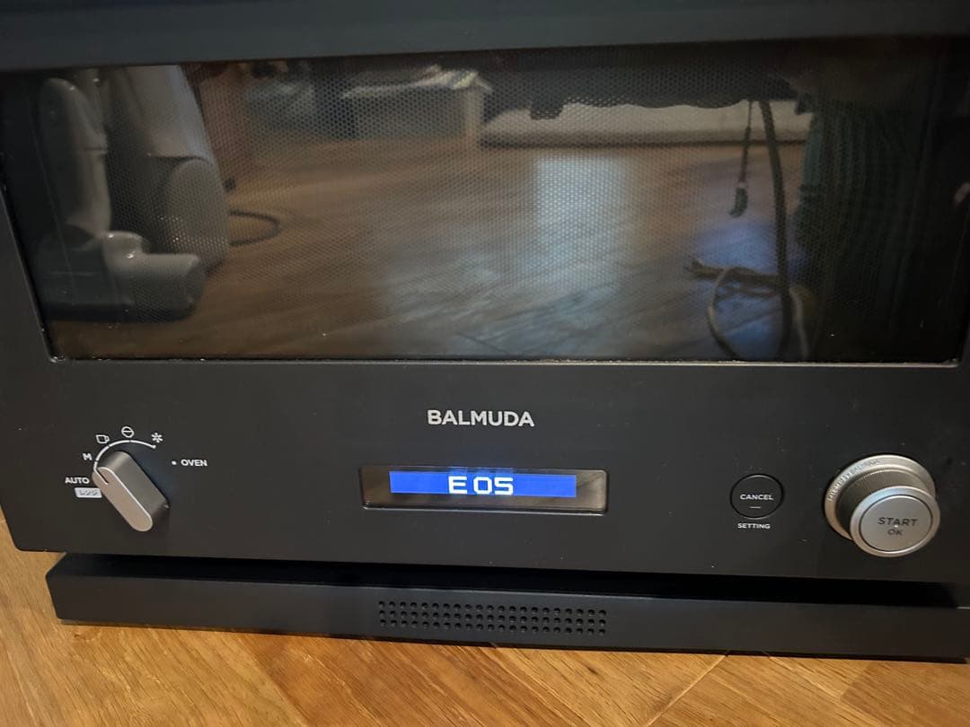 2022年製 BALMUDA オーブンレンジ ブラック E05エラー ジャンク