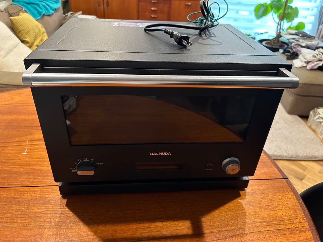 2022年製 BALMUDA オーブンレンジ ブラック E05エラー ジャンク