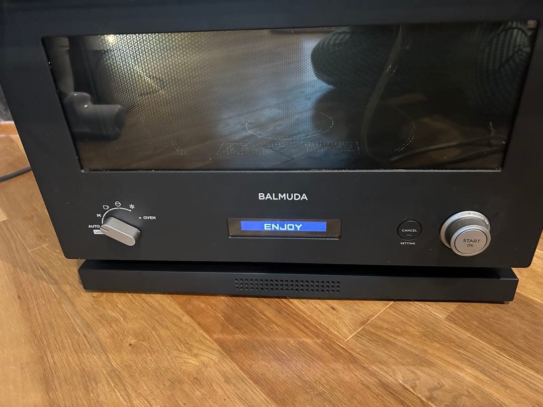 2022年製 BALMUDA オーブンレンジ ブラック E05エラー ジャンク